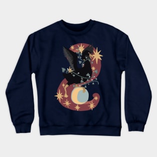 Moon Swan Crewneck Sweatshirt